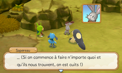 Arrivée au sommet, l'équipe avance avec prudence mais…