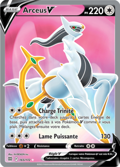 Arceus-V (Épée et Bouclier Stars Étincelantes 165)