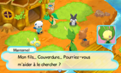 Une mère catastrophée.