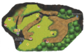 Plan du Jardin de Mele-Mele dans Pokémon Ultra-Soleil et Ultra-Lune.
