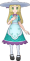 Le look spécial de Lilie dans Pokémon Masters EX.