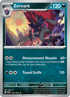 Zoroark (Écarlate et Violet Fable Nébuleuse 032)