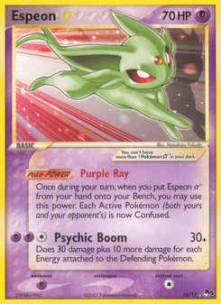 Espeon ☆ (POP Series 5 16)