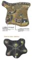 Plan de la Caverne Coda dans Pokémon Soleil et Lune.