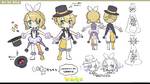 Kagamine Rin et Len (Roche)