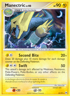 Manectric (Platinum Arceus 22)