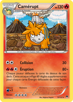 Camérupt (XY Rupture TURBO 13)