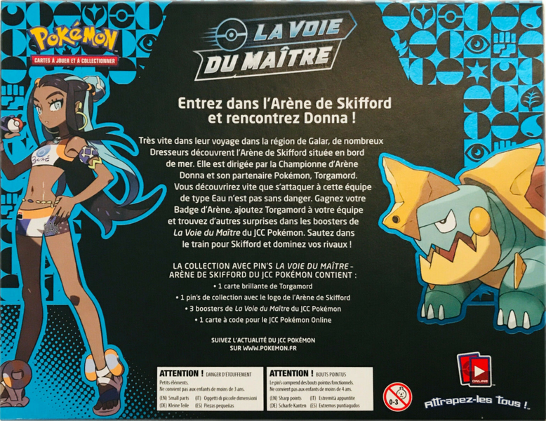 Fichier:Collection avec pin's La Voie du Maître Arène de Skifford Verso.png
