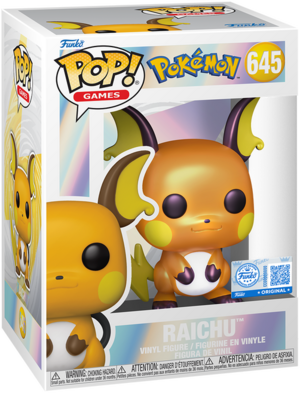 Boîte Raichu (Pokémon Center) POP.png