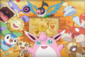Les membres de la Guilde dans le dessin animé.