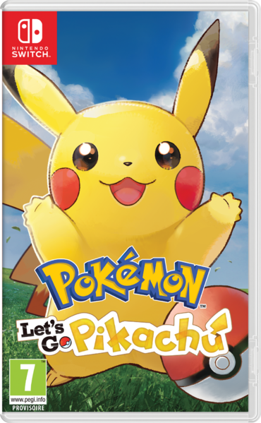 Fichier:Jaquette de Pokémon Let's Go Pikachu.png