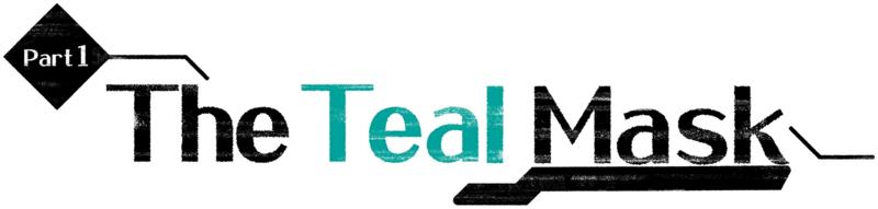 Fichier:Logo Le Masque Turquoise (anglais).png