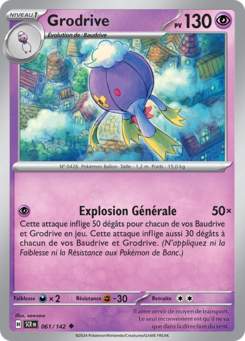 Grodrive (Écarlate et Violet Couronne Stellaire 061)