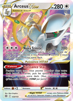 Arceus-VSTAR (Épée et Bouclier Stars Étincelantes 123)