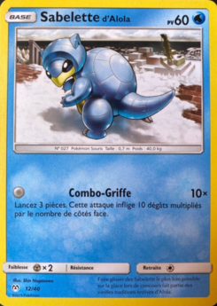 Sabelette d'Alola (Collection McDonald's 2019 (France) 12)