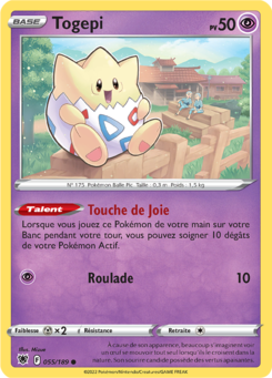 Togepi (Épée et Bouclier Astres Radieux 055)
