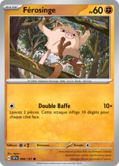 Férosinge (Écarlate et Violet Étincelles Déferlantes 098)