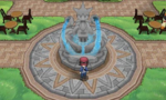 Kalem à côté de la fontaine de Neuvartault.