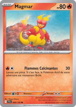Magmar (Écarlate et Violet Aventures Ensemble 020)