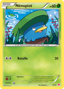 Nénupiot (XY Kit du Dresseur Latias 23)