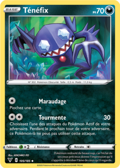 Ténéfix (Épée et Bouclier Voltage Éclatant 105)