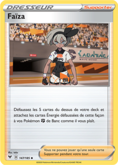 Faïza (Épée et Bouclier Voltage Éclatant 147)