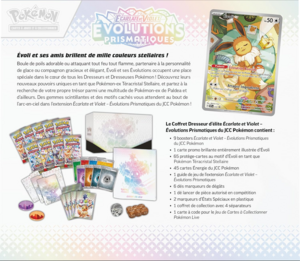 Coffret Dresseur d'élite Écarlate et Violet Évolutions Prismatiques Verso.png