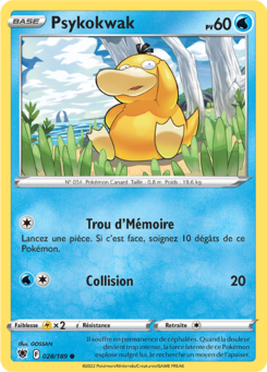 Psykokwak (Épée et Bouclier Astres Radieux 028)