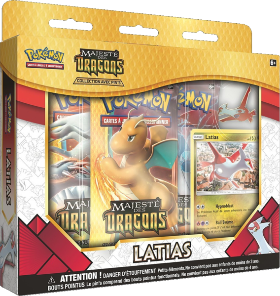 Fichier:Collection avec pin's Majesté des Dragons Latias.png