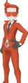 Le Sbire Team Flare masculin dans Pokémon Masters EX.