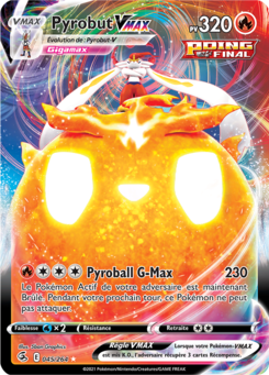 Pyrobut-VMAX (Épée et Bouclier Poing de Fusion 045)