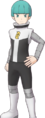 Le Sbire Team Galaxie masculin dans Pokémon Masters EX.