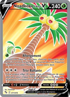 Noadkoko d'Alola-V (Pokémon GO 071)