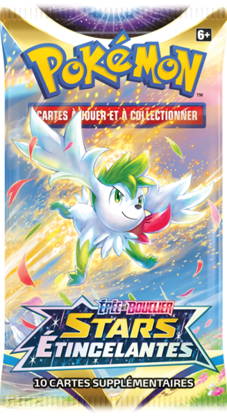 Fichier:Booster Épée et Bouclier Stars Étincelantes Shaymin.png