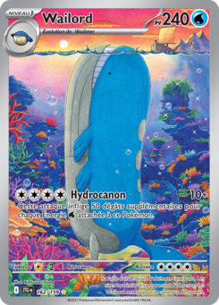Wailord (Écarlate et Violet Aventures Ensemble 162)