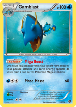 Gamblast (XY Offensive Vapeur 34)
