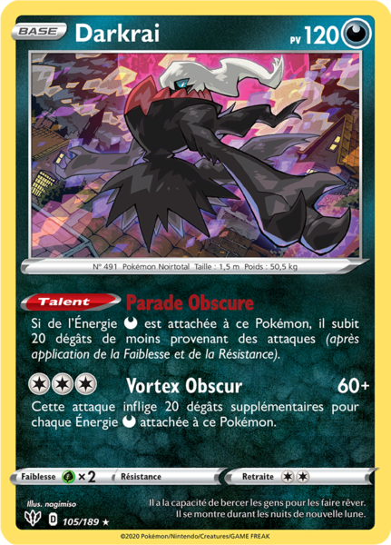 Fichier:Carte Épée et Bouclier Ténèbres Embrasées 105.png