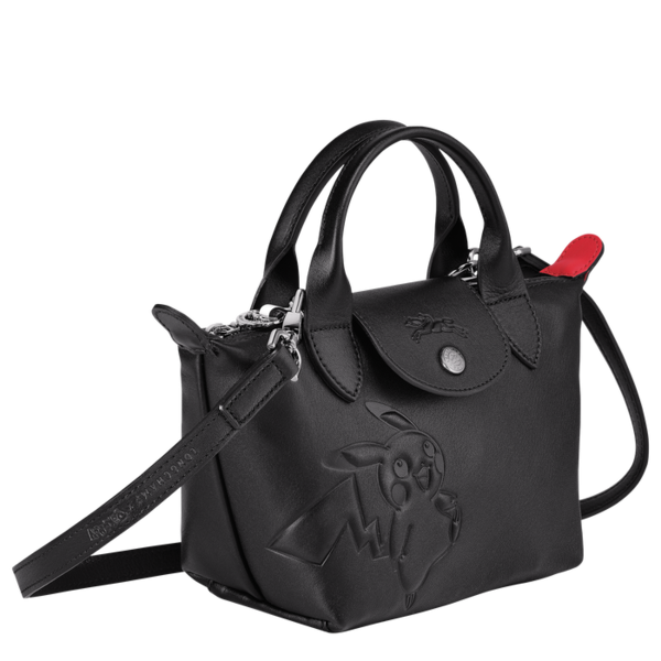 Fichier:Longchamp Petit sac à main noir trois quart.png