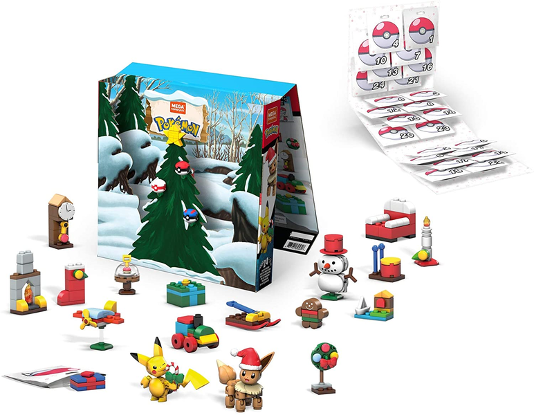 Fichier:Calendrier de l'avent (Mega Construx) - Verso et contenu.png