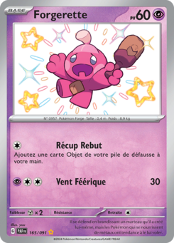 Forgerette (Écarlate et Violet Destinées de Paldea 165)