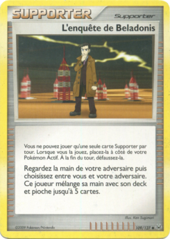 L'enquête de Beladonis (Platine 109)