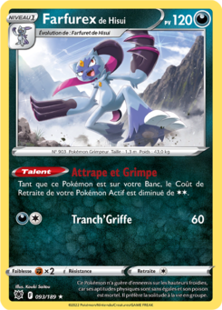 Farfurex de Hisui (Épée et Bouclier Astres Radieux 093)