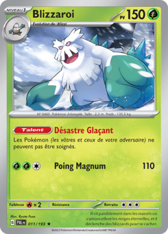 Blizzaroi (Écarlate et Violet Évolutions à Paldea 011)