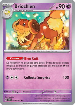 Briochien (Écarlate et Violet Destinées de Paldea 039)