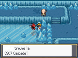 Le joueur trouvant la CS07 dans Pokémon Or HeartGold et Argent SoulSilver