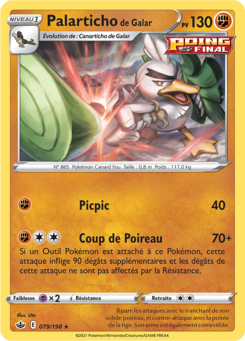 Palarticho de Galar (Épée et Bouclier Règne de Glace 079)