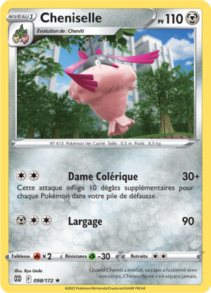 Carte Épée et Bouclier Stars Étincelantes 098.png