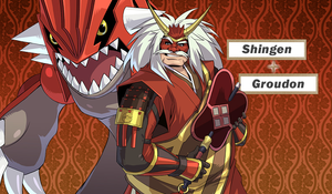 Pokémon Conquest - Shingen et Groudon.png