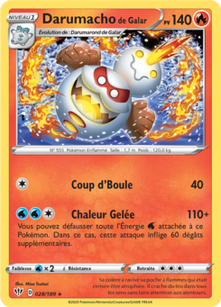 Darumacho de Galar (Épée et Bouclier Ténèbres Embrasées 028)
