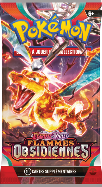 Fichier:Booster Écarlate et Violet Flammes Obsidiennes Dracaufeu Téracristal.png